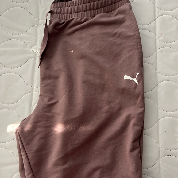 Puma Women's Brown Joggers - Picture 1 of 3